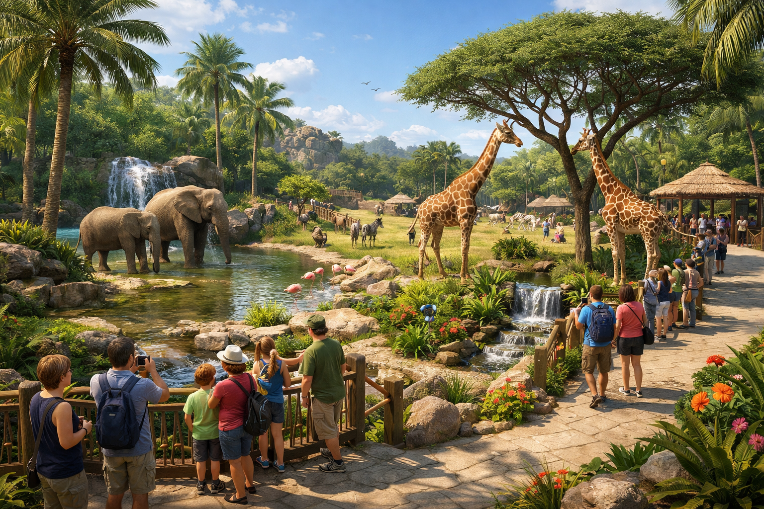 Planet Zoo hayvan yasam alani