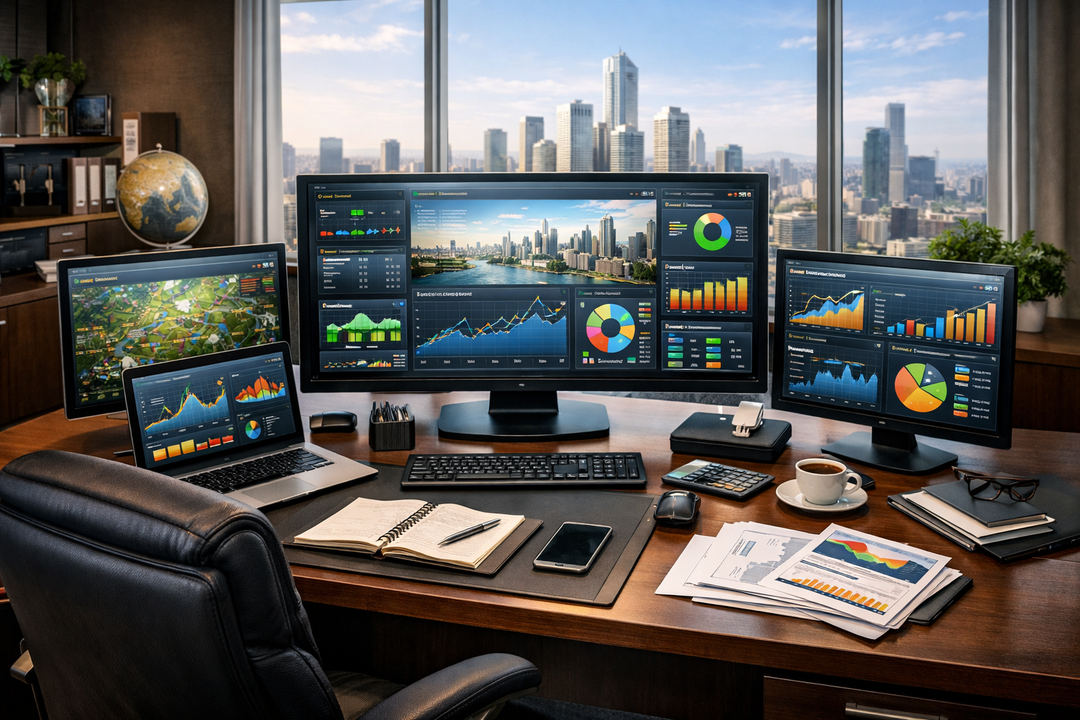 Yonetim simulasyonu gorunumu